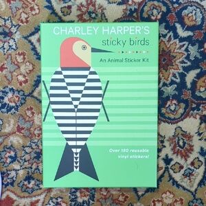 NIB Charley Harper's Sticky Birds: An Animal Sticker Kit